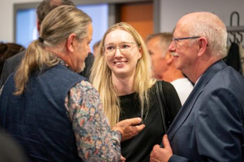 2025.09.12. öffentliche Präsentation Mühlhäuser Rechtsbuch, Gespräche